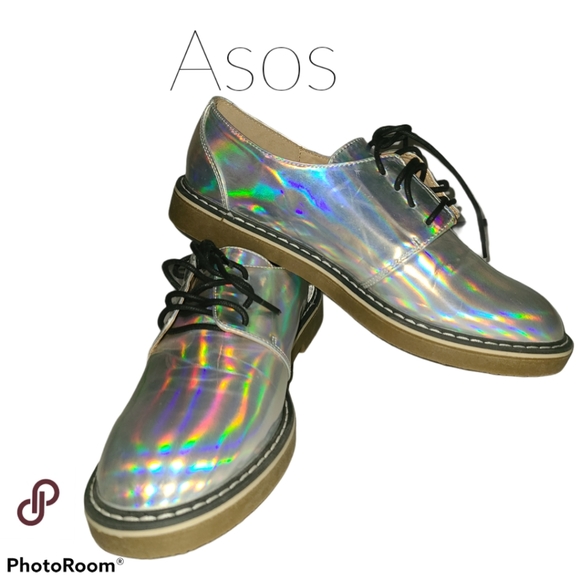 ASOS Shoes - Sz 9 (UK40) Irridescent ASOS Oxfords